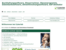 Tablet Screenshot of cyberlab-gmbh.de